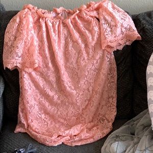 Off the shoulder dress